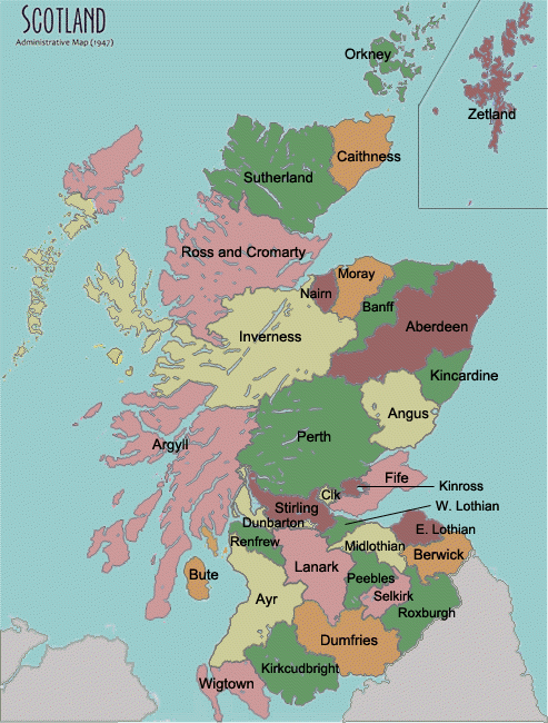 Scotland Counties